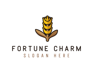 Grain Wheat Farm logo design