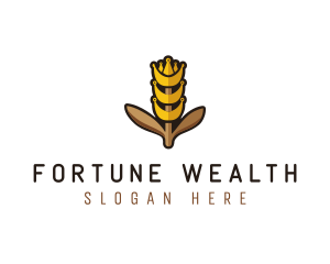 Grain Wheat Farm logo design