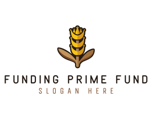 Grain Wheat Farm logo design