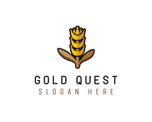 Grain Wheat Farm logo design