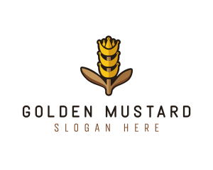 Grain Wheat Farm logo design