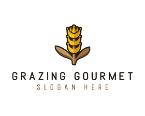 Grain Wheat Farm logo design