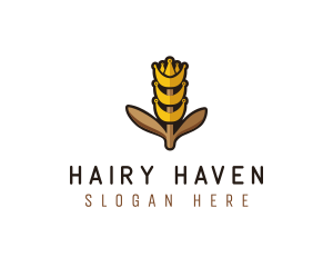 Grain Wheat Farm logo design