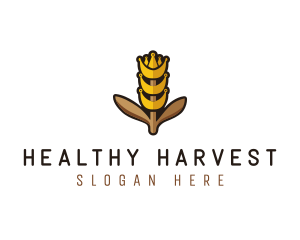 Grain Wheat Farm logo design