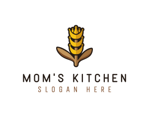 Grain Wheat Farm logo design