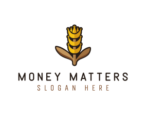 Grain Wheat Farm logo design