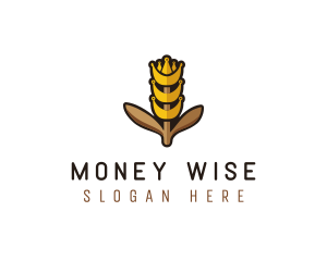 Grain Wheat Farm logo design