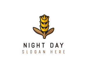 Grain Wheat Farm logo design