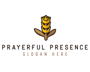 Grain Wheat Farm logo design