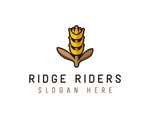 Grain Wheat Farm logo design