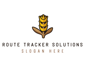 Grain Wheat Farm logo design