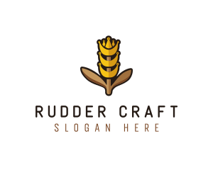 Grain Wheat Farm logo design