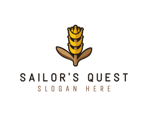 Grain Wheat Farm logo design