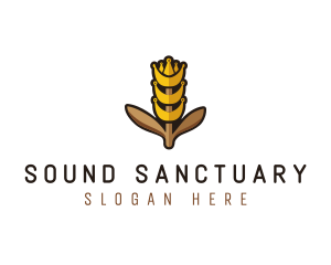 Grain Wheat Farm logo design