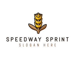 Grain Wheat Farm logo design