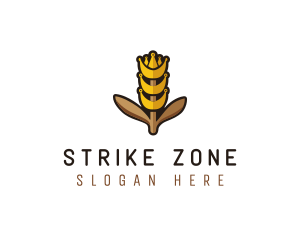 Grain Wheat Farm logo design