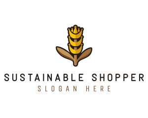 Grain Wheat Farm logo design