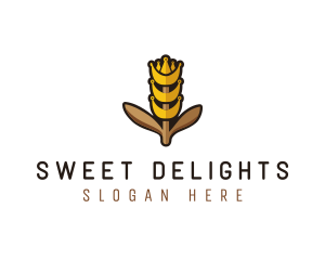 Grain Wheat Farm logo design