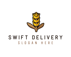 Grain Wheat Farm logo design