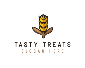 Grain Wheat Farm logo design