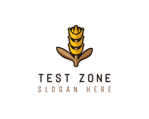 Grain Wheat Farm logo design