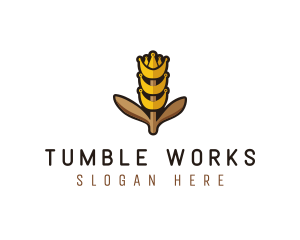 Grain Wheat Farm logo design