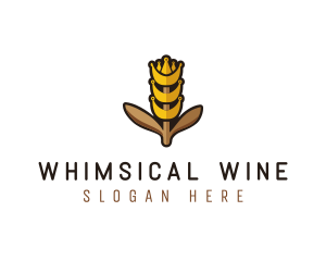 Grain Wheat Farm logo design