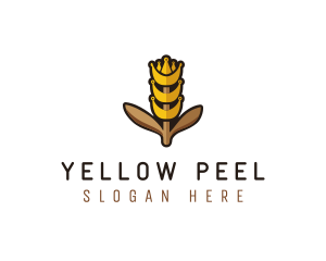 Grain Wheat Farm logo design