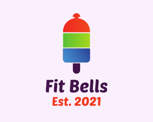 Ice Popsicle Counter Bell logo design