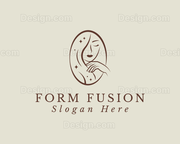 Beauty Hair Salon Woman Logo