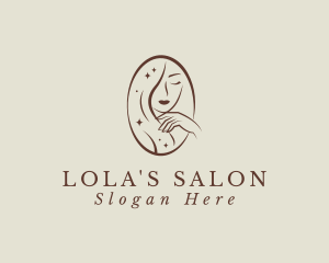 Beauty Hair Salon Woman logo design