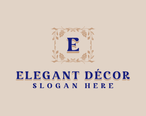 Elegant Botanical Boutique logo design