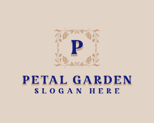 Elegant Botanical Boutique logo design