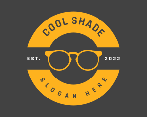 Cool Sunglasses Emblem logo design