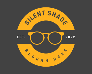 Cool Sunglasses Emblem logo design