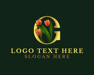 Floral Boutique Letter G logo