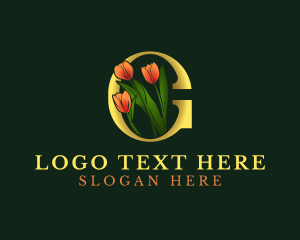 Floral Boutique Letter G Logo