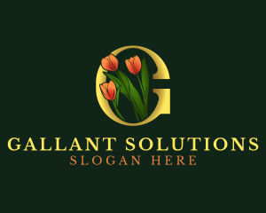 Floral Boutique Letter G logo design