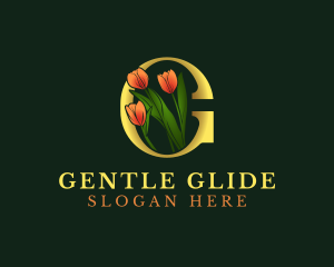 Floral Boutique Letter G logo design