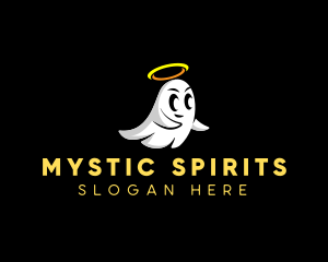 Ghost Halo Spirit logo design