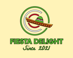 Mexican Restaurant Hat  logo