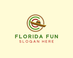 Mexican Restaurant Hat  logo design