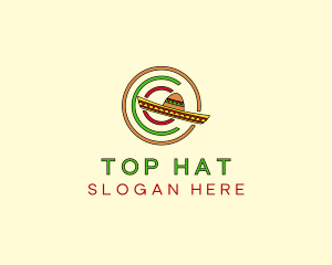 Mexican Restaurant Hat  logo design