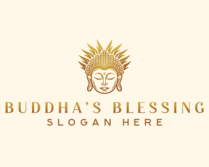 Premium Buddha Zen logo