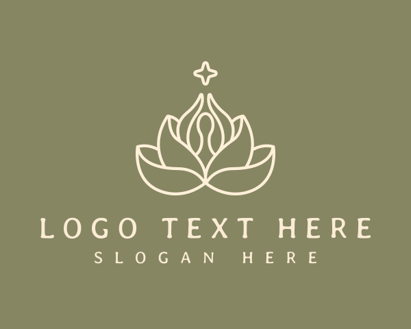Yoga Class logo example 2