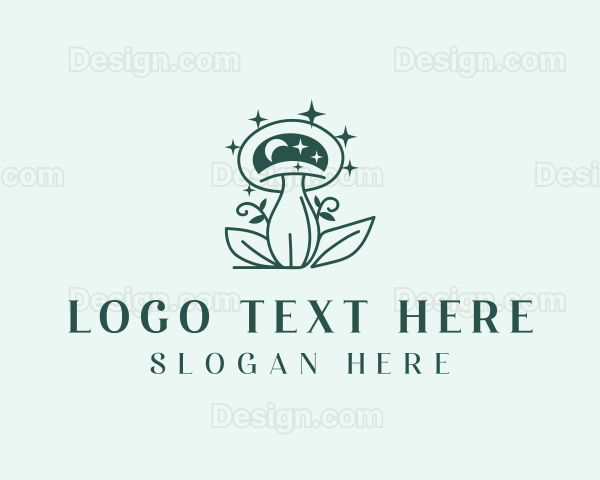 Herbal Fungus Mushroom Logo