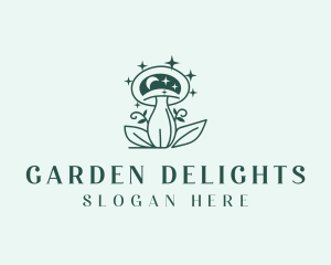 Herbal Fungus Mushroom logo design