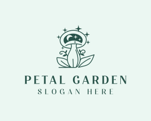 Herbal Fungus Mushroom logo design