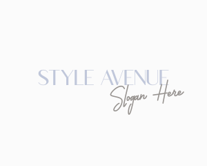 Fashion Style Business logo design