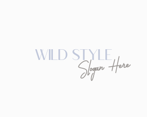 Fashion Style Business logo design